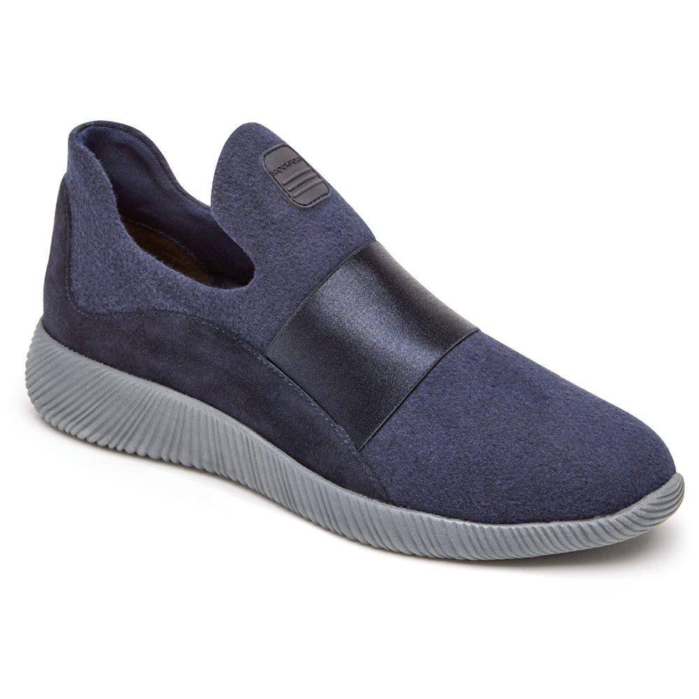 Rockport Singapore Womens Slip-On - City Lites Robyne Blue - UG8345601